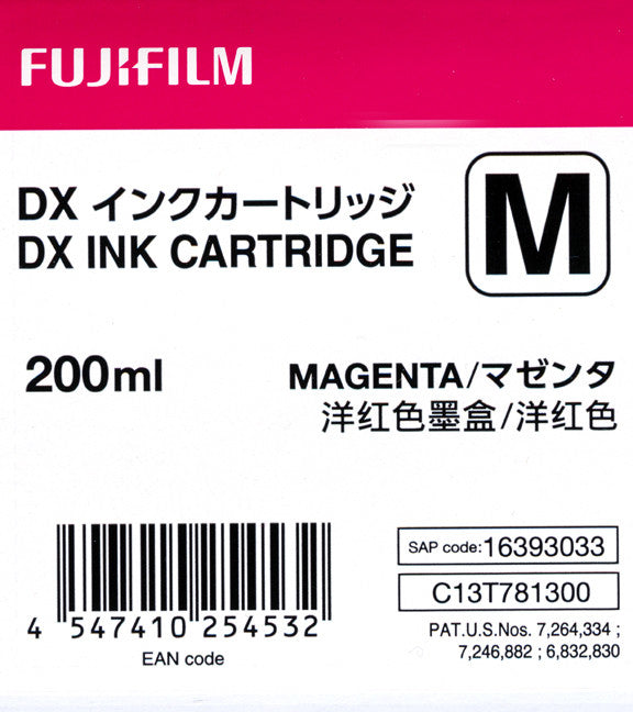 Fuji DX100 Ink Cartridge Magenta, printers ink small format, Fujifilm - Pictureline 