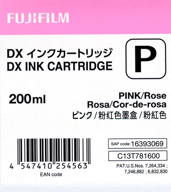 Fuji DX100 Ink Cartridge Pink, printers ink small format, Fujifilm - Pictureline 
