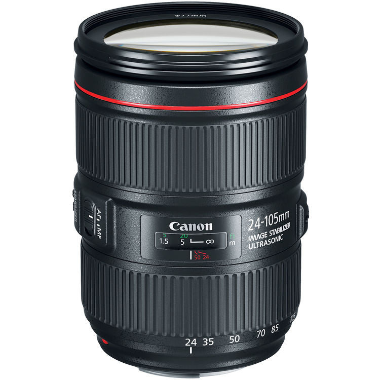 Canon EF 24-105mm f/4L IS II USM Lens, lenses slr lenses, Canon - Pictureline  - 1