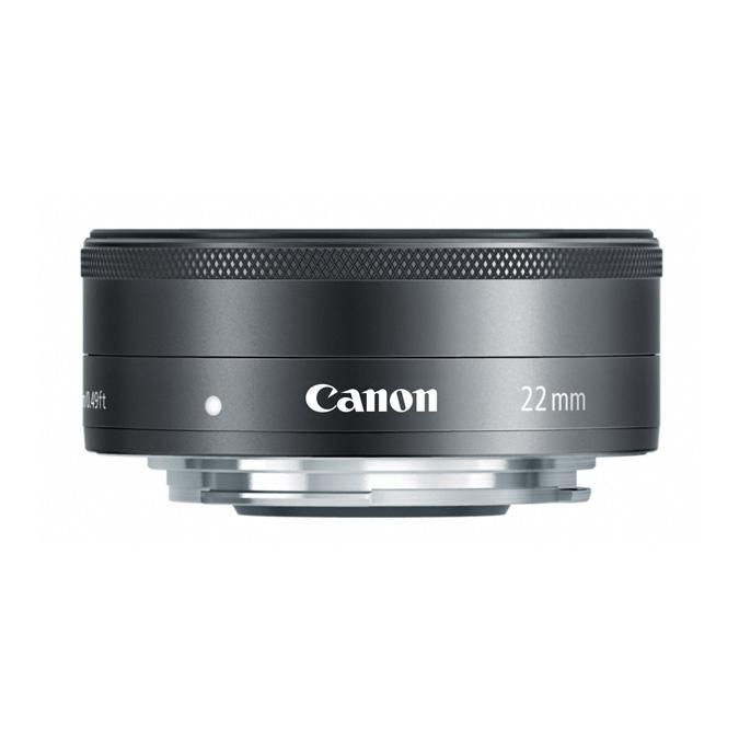 Canon EF-M 22mm f2 STM Lens (Black) *OPEN BOX*