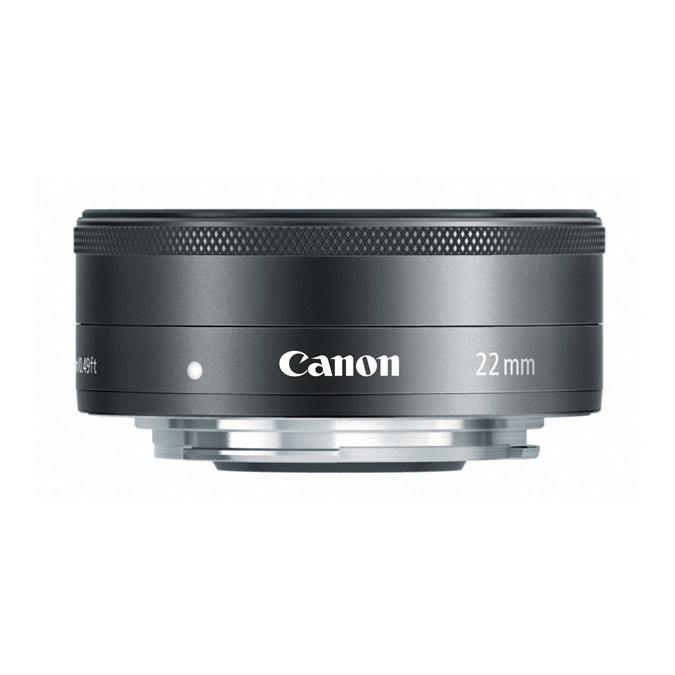 Canon EF-M 22mm f2 STM Lens (Black)