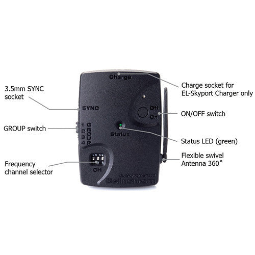 Elinchrom Skyport Universal Speed Trigger Set, lighting wireless triggering, Elinchrom - Pictureline  - 3