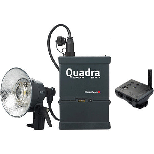 Elinchrom Quadra Living Light Kit w/Lead Battery, S Head & Transmitter, lighting studio flash, Elinchrom - Pictureline 