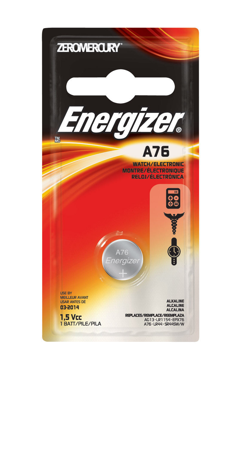 Energizer A76BPZ Watch Battery (MS76), camera batteries & chargers, Energizer - Pictureline 
