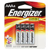 Energizer Max AAA Alkaline Batteries (4 Pack)