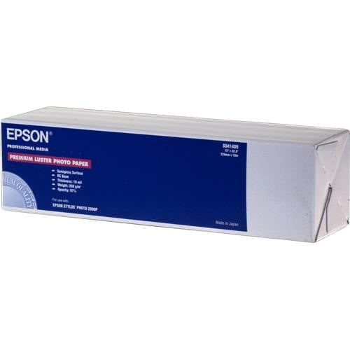 Epson Premium Luster Photo Paper 13"x32.8' Roll, papers roll paper, Epson - Pictureline 
