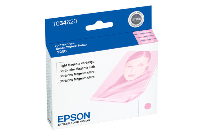 Epson T034620 2200 Light Magenta Ink, printers ink small format, Epson - Pictureline 