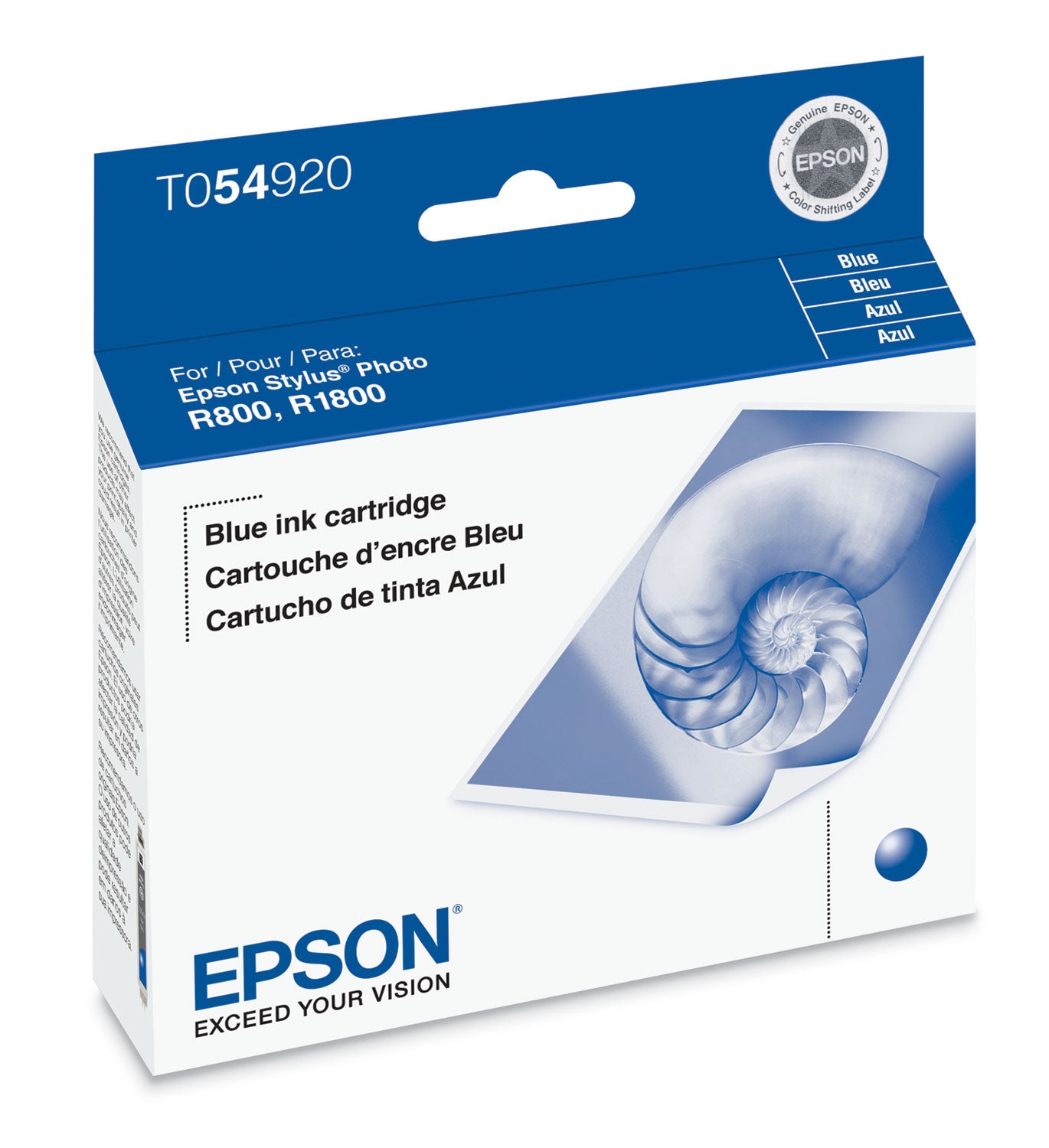 Epson T054920 R800/R1800 Blue Ink, printers ink small format, Epson - Pictureline  - 1