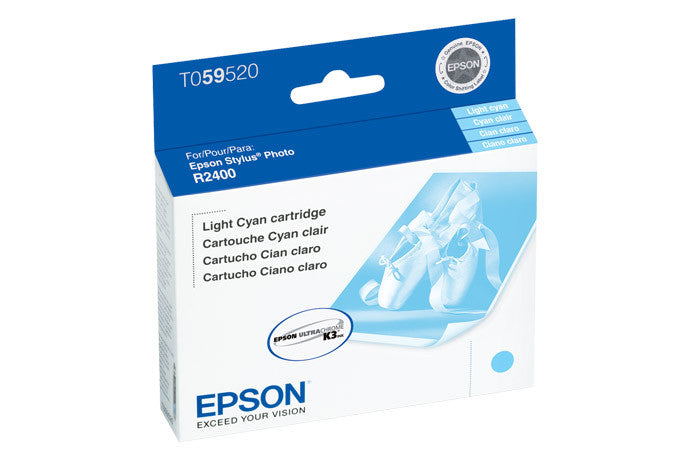Epson T059520 R2400 Ink Light Cyan, printers ink small format, Epson - Pictureline 