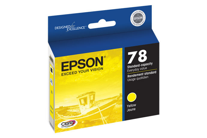 Epson T078420 Artisan 50 Ink Yellow (78), printers ink small format, Epson - Pictureline 