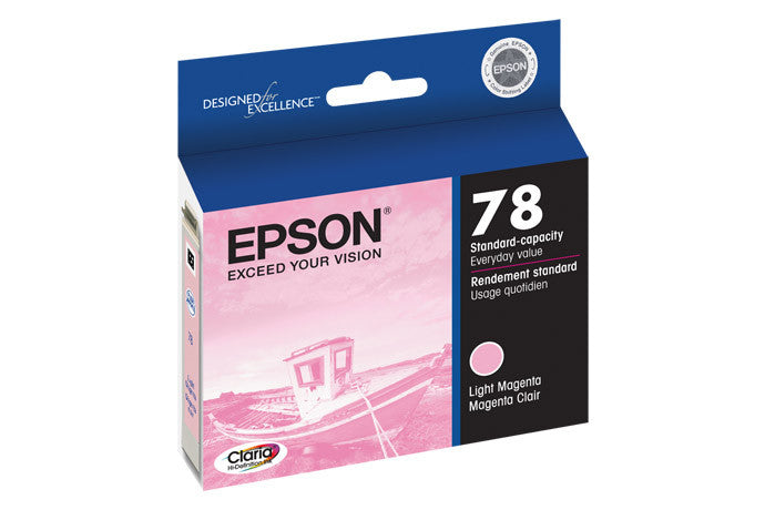 Epson T078620 Artisan 50 Ink Light Magenta (78), printers ink small format, Epson - Pictureline 