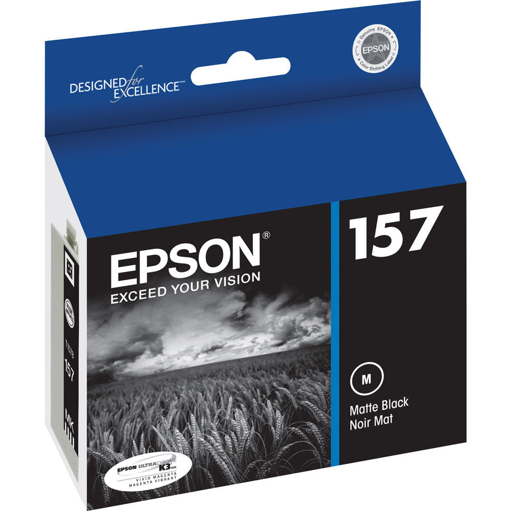 Epson T157820 R3000 Matte Black Ink, printers ink small format, Epson - Pictureline 