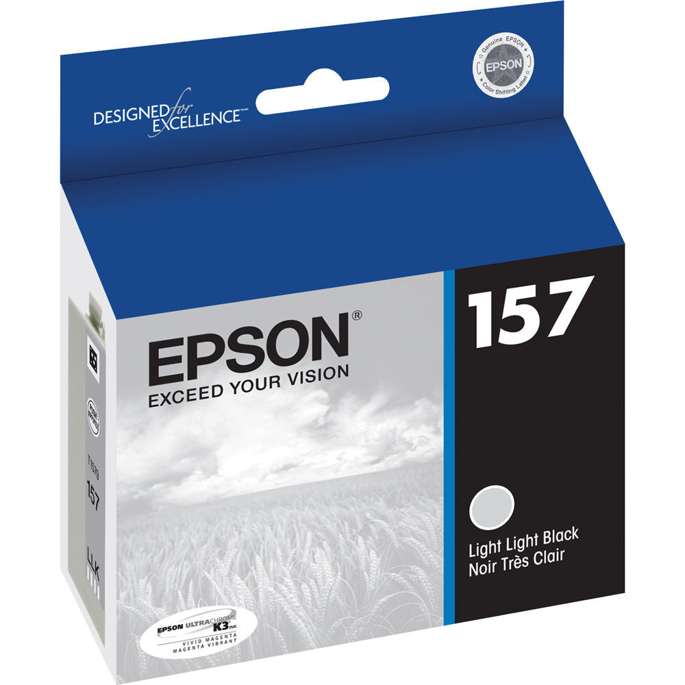 Epson T157920 R3000 Light Light Black Ink, printers ink small format, Epson - Pictureline 