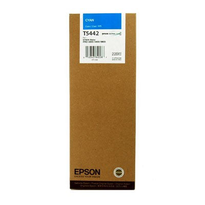 Epson T544200 9600 Cyan 220ml Ink, papers ink large format, Epson - Pictureline 