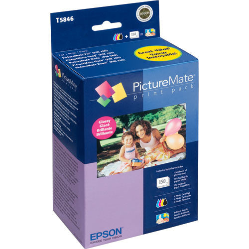 Epson PictureMate 200 Series Print Pack Glossy (150), discontinued, Epson - Pictureline 