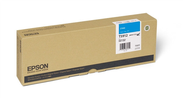 Epson T591200 11880 Ink Cyan 700ml, papers ink large format, Epson - Pictureline  - 2