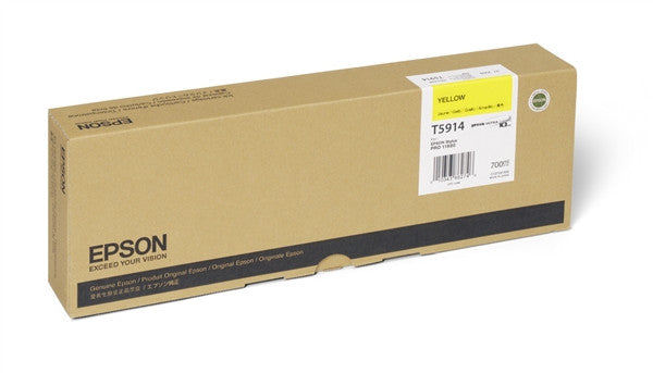 Epson T591400 11880 Ink Yellow 700ml, papers ink large format, Epson - Pictureline  - 2