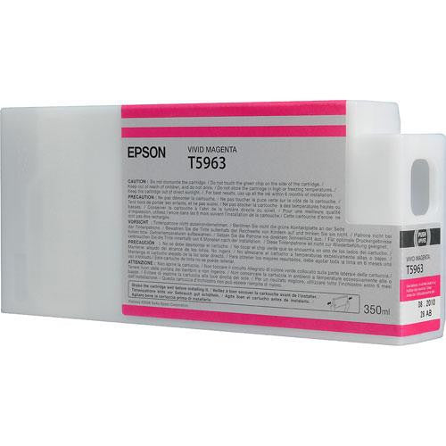 Epson T596300 7900/7890/9890/9900 Ultrachrome HDR Ink 350ml Vivid Magenta, papers ink large format, Epson - Pictureline  - 2