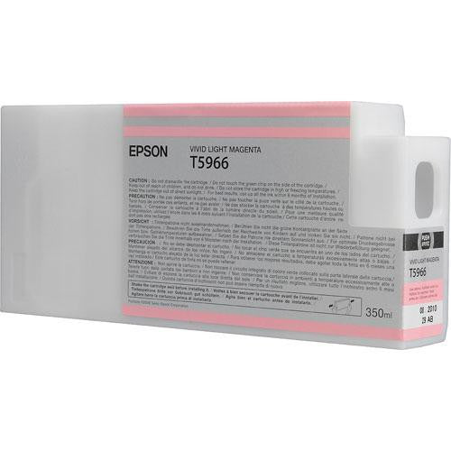 Epson T596600 7900/7890/9890/9900 Ultrachrome HDR Ink 350ml Vivid Light Magenta, papers ink large format, Epson - Pictureline  - 2