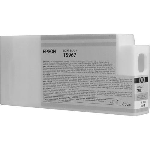 Epson T596700 7900/7890/9890/9900 Ultrachrome HDR Ink 350ml Light Black, papers ink large format, Epson - Pictureline  - 2