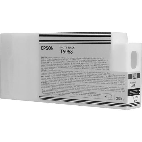 Epson T596800 7900/7890/9890/9900 Ultrachrome HDR Ink 350ml Matte Black, papers ink large format, Epson - Pictureline 