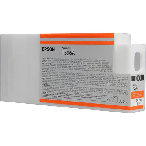 Epson T596A00 7900/9900 Ultrachrome HDR Ink 350ml Orange, papers ink large format, Epson - Pictureline  - 2