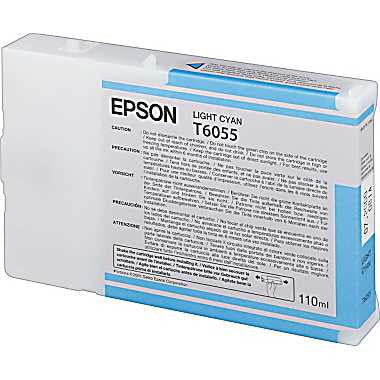 Epson T605500 4880/4800 Ultrachrome HDR Ink Light Cyan 110ml, papers ink large format, Epson - Pictureline  - 2