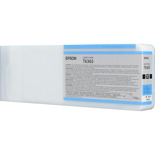 Epson T636500 7900/7890/9890/9900 Ultrachrome HDR Ink 700ml Light Cyan, papers ink large format, Epson - Pictureline  - 2