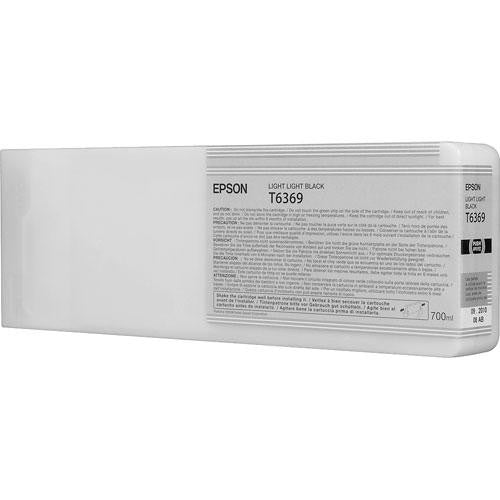 Epson T636900 7900/7890/9890/9900 Ultrachrome HDR Ink 700ml Light Light Black, papers ink large format, Epson - Pictureline  - 2