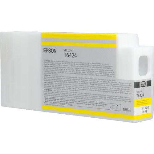Epson T642400 7900/7890/9890/9900 Ultrachrome HDR Ink 150ml Yellow, papers ink large format, Epson - Pictureline  - 2