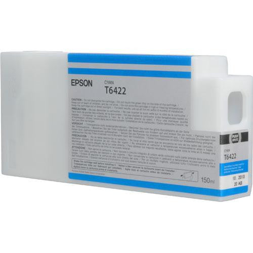 Epson T642200 7900/7890/9890/9900 Ultrachrome HDR Ink 150ml Cyan, papers ink large format, Epson - Pictureline  - 2