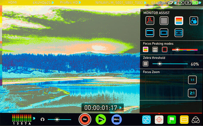 Atomos Ninja Flame 7” 4K HDMI Recording Monitor