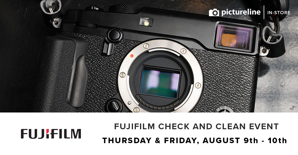 Fujifilm Check and Clean Event (August 9th-10th, Thursday-Friday)