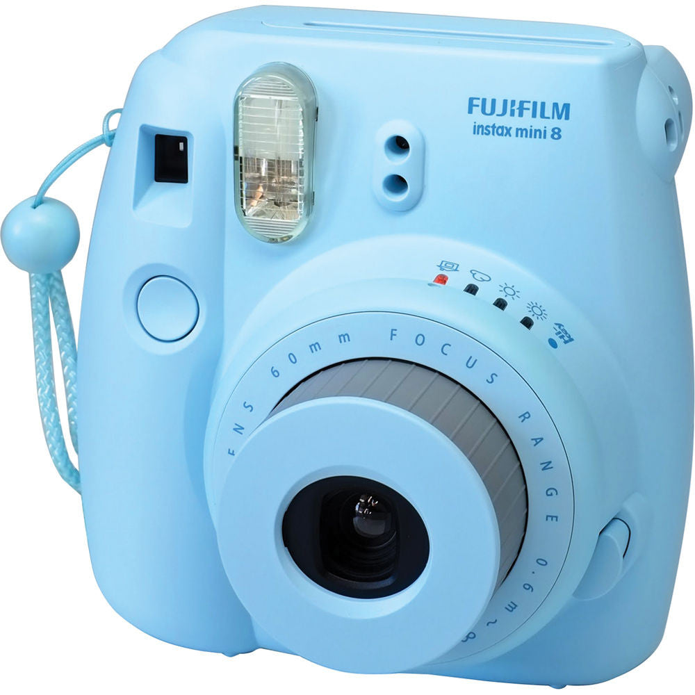 Fujifilm INSTAX Mini 8 Instant Film Camera (Blue), camera film cameras, Fujifilm - Pictureline  - 1