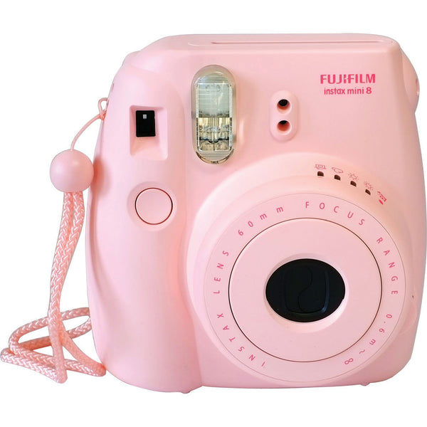 Fujifilm INSTAX Mini 8 Instant Film Camera (Pink)