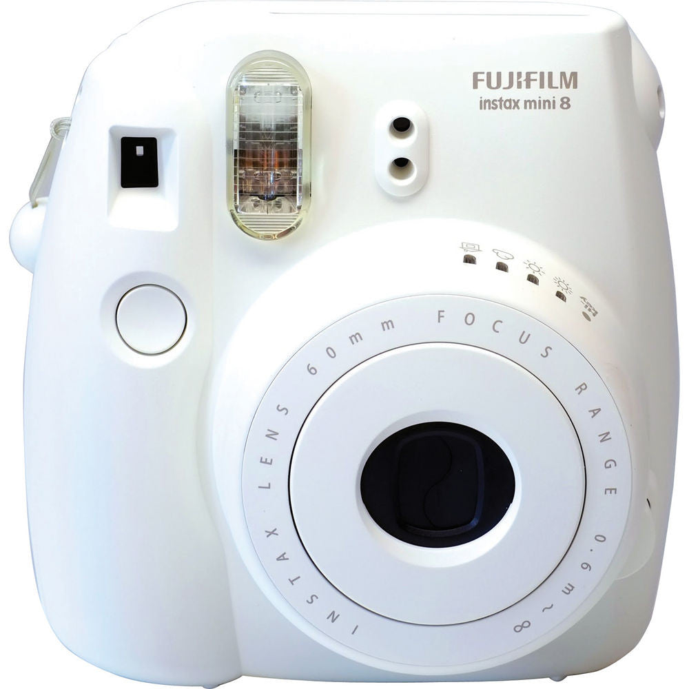 Fujifilm INSTAX Mini 8 Instant Film Camera (White), camera film cameras, Fujifilm - Pictureline  - 1