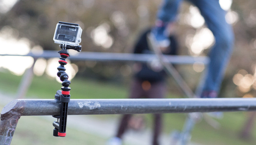 Joby Action Clamp & GorillaPod Arm (Black/Red), video gopro mounts, Joby - Pictureline  - 2