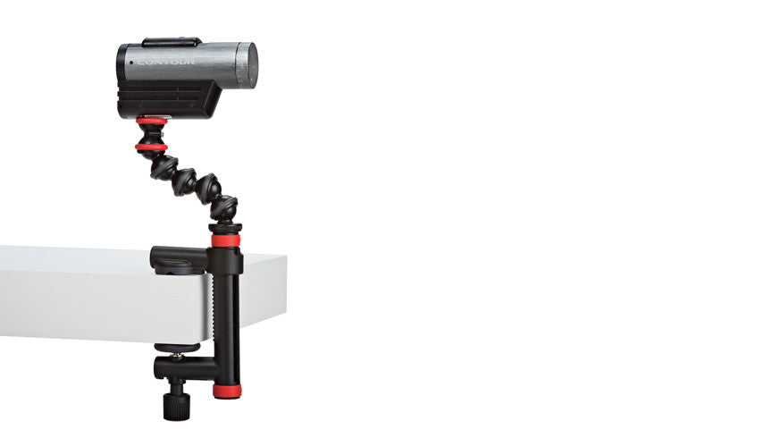 Joby Action Clamp & GorillaPod Arm (Black/Red), video gopro mounts, Joby - Pictureline  - 4