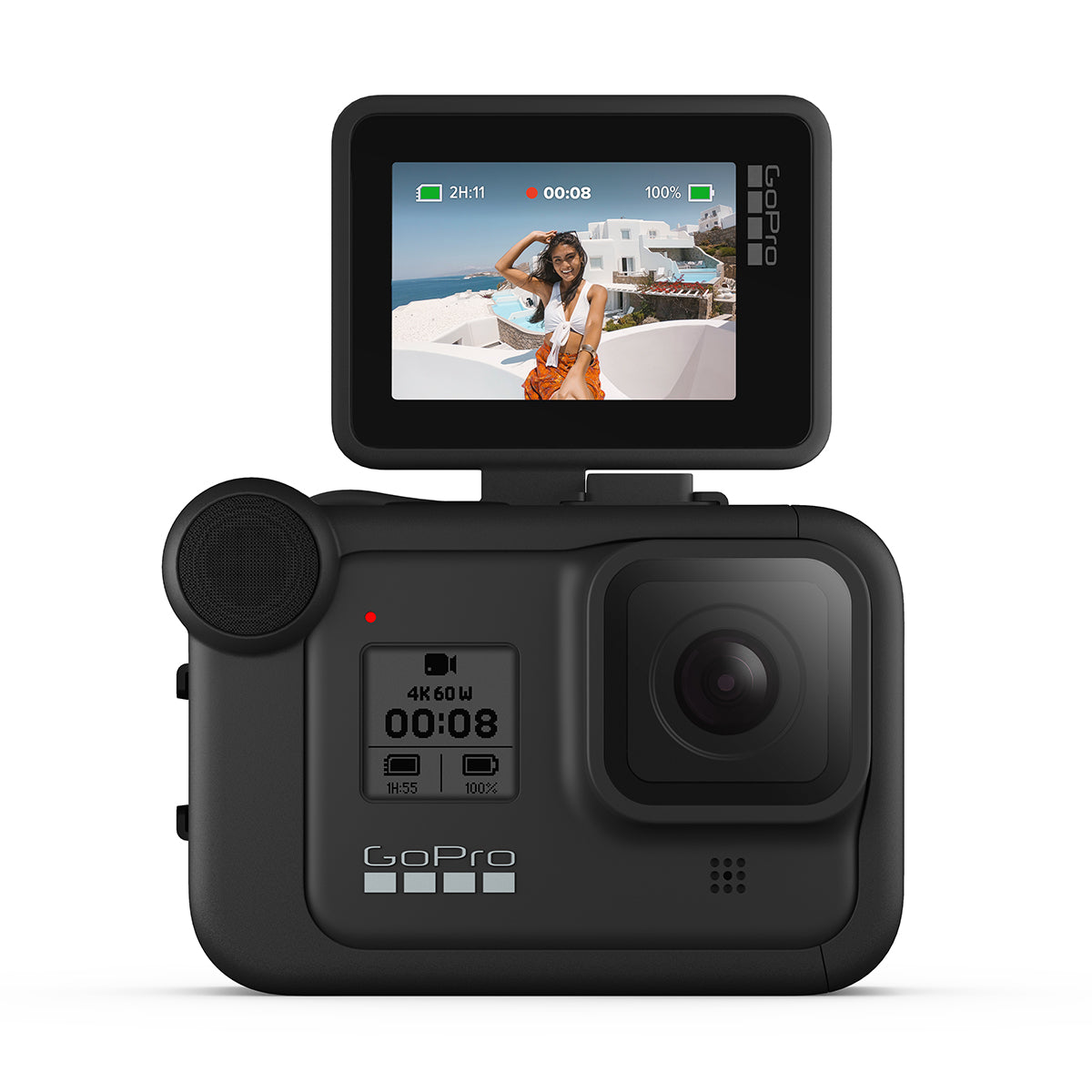 その他 GoPro - GoPro Display Mod Display Mod Front Facing Camera Screen - Flip Up Vlogging