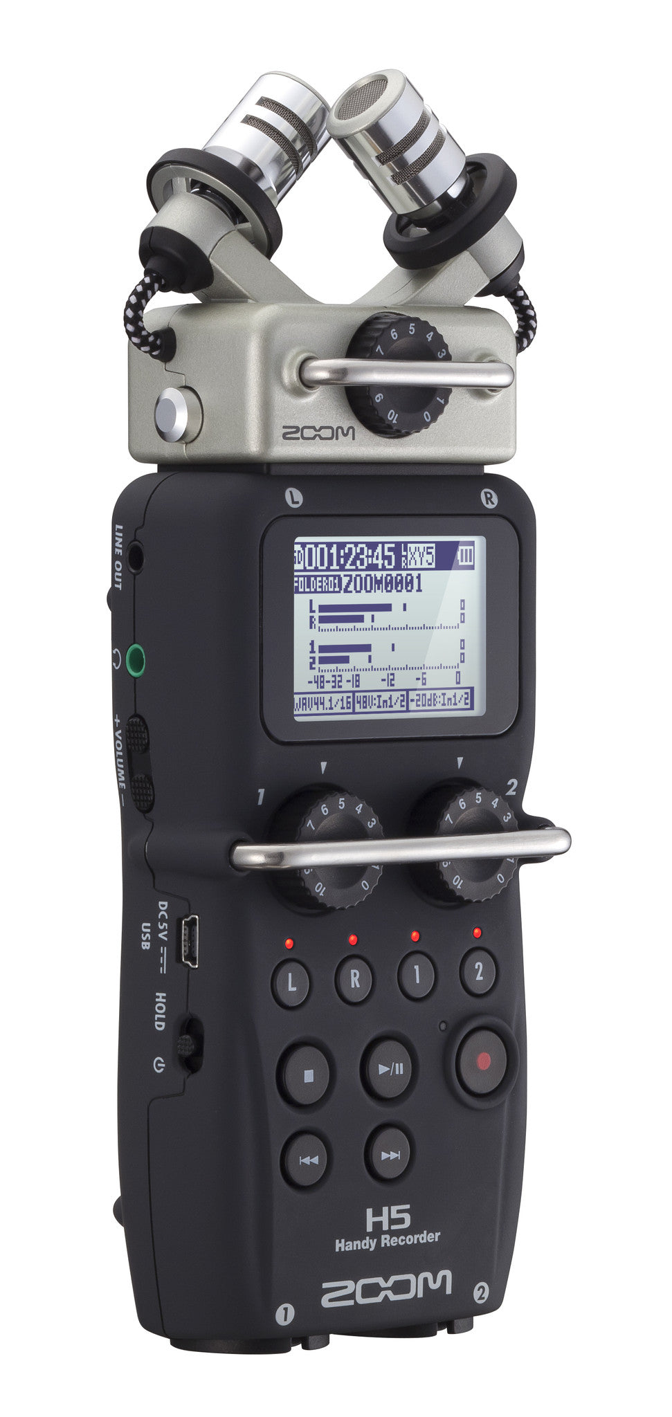Zoom H5 Handy Recorder, video audio microphones & recorders, Zoom - Pictureline  - 2