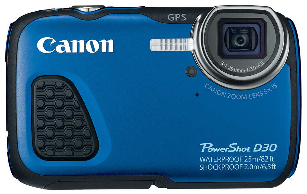 Canon Powershot D30 Digital Camera, camera point & shoot cameras, Canon - Pictureline  - 1