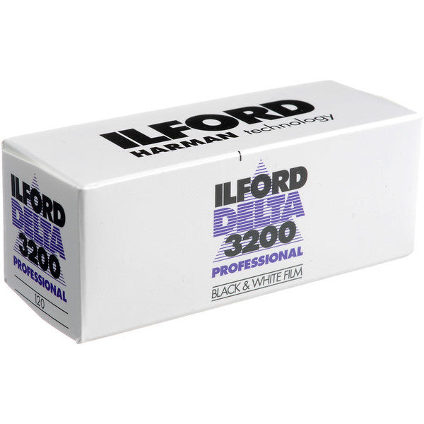 Ilford Delta 3200 Pro 120 Black & White Negative Film (One Roll), camera film, Ilford - Pictureline 