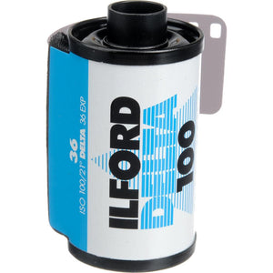 Ilford Delta 100 Pro 35mm x 36 Exposures Black and White Negative Film (One Roll)