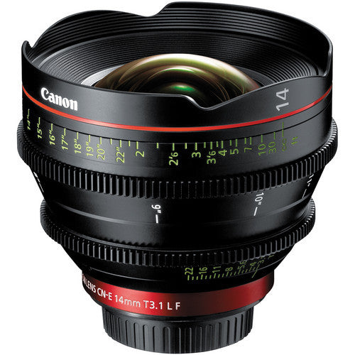 Canon EF CN-E 14mm T3.1 L F Cine Lens, lenses cinema, Canon - Pictureline  - 1
