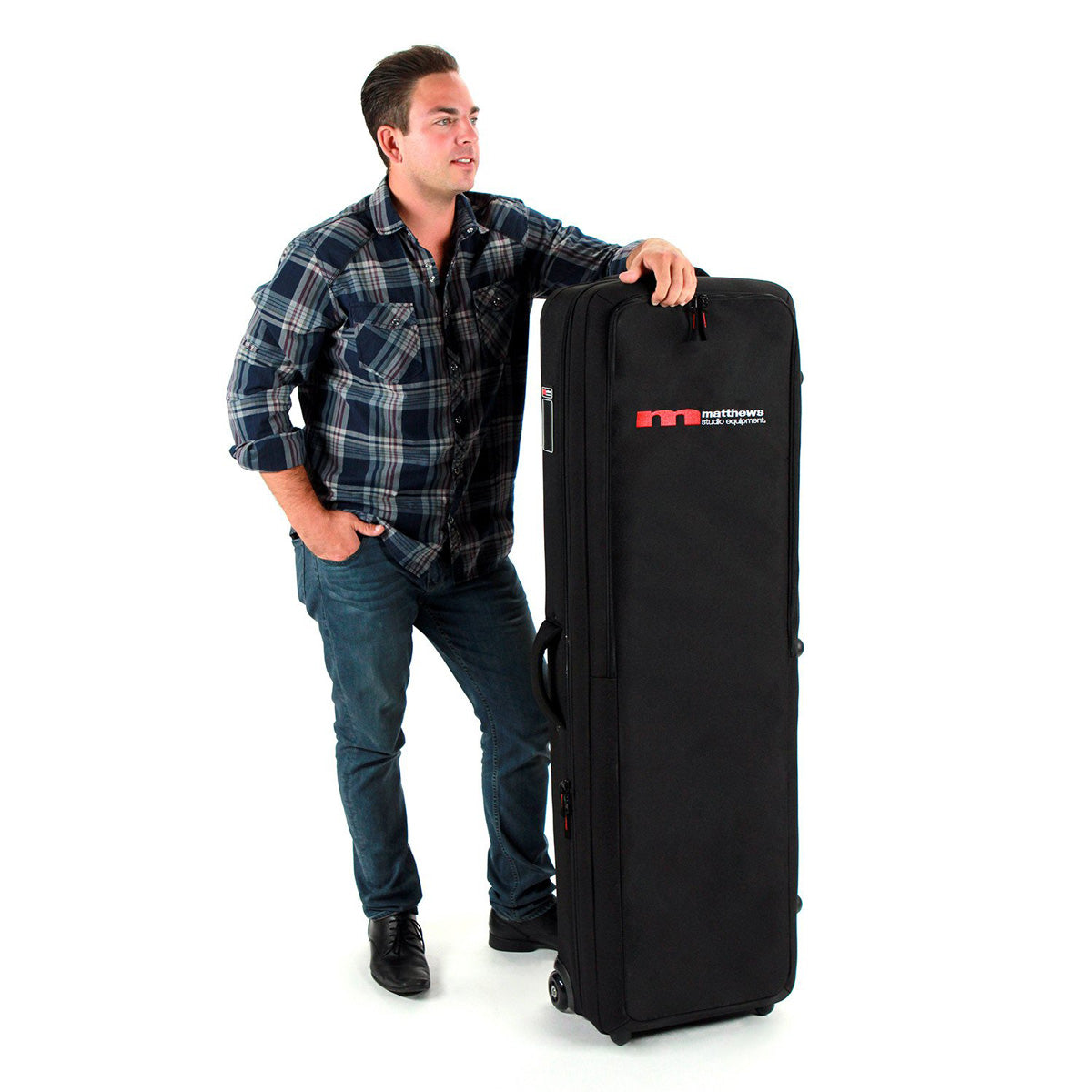 Matthews Rolling Kit Bag for 3 C-Stands (Black)