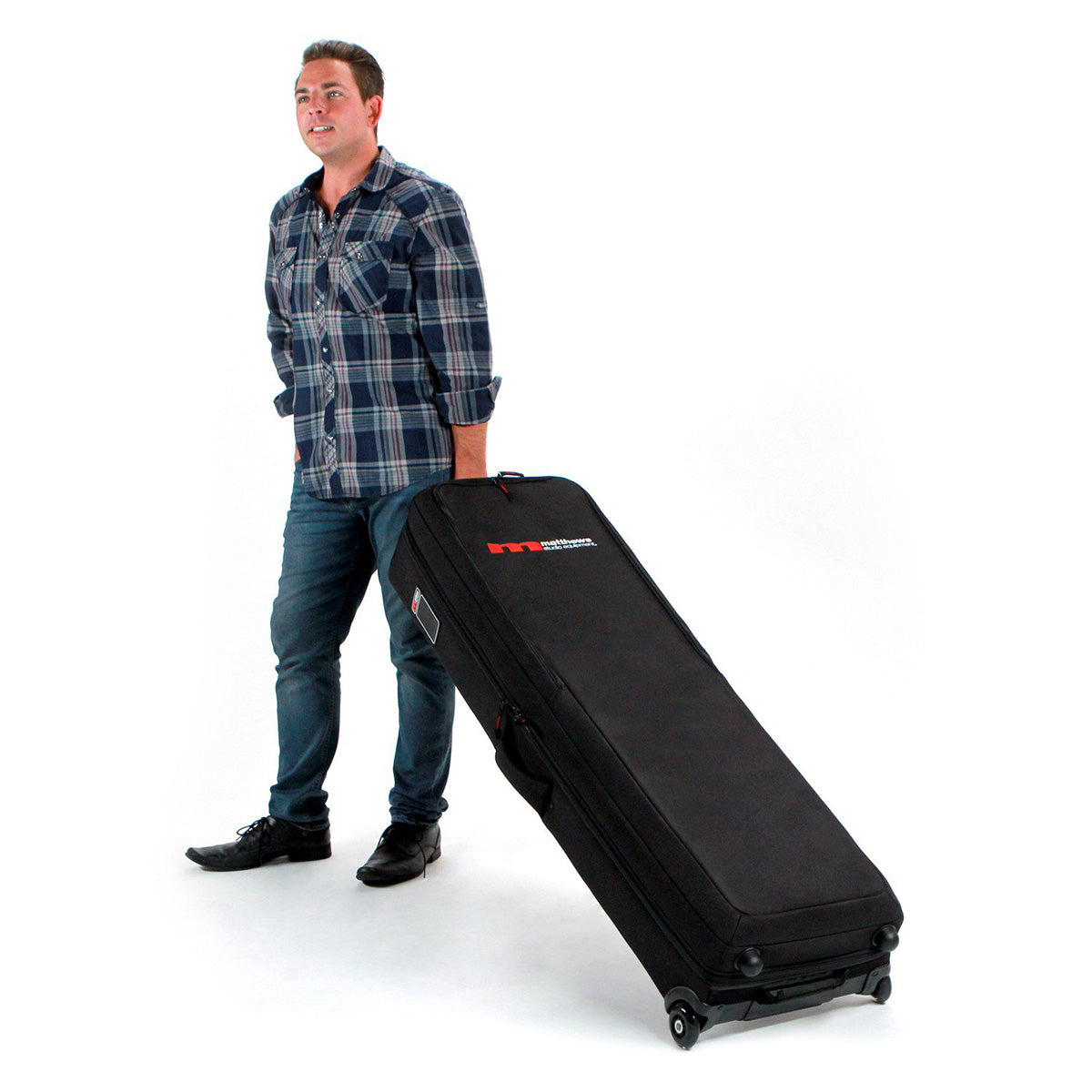 Matthews Rolling Kit Bag for 3 C-Stands (Black)