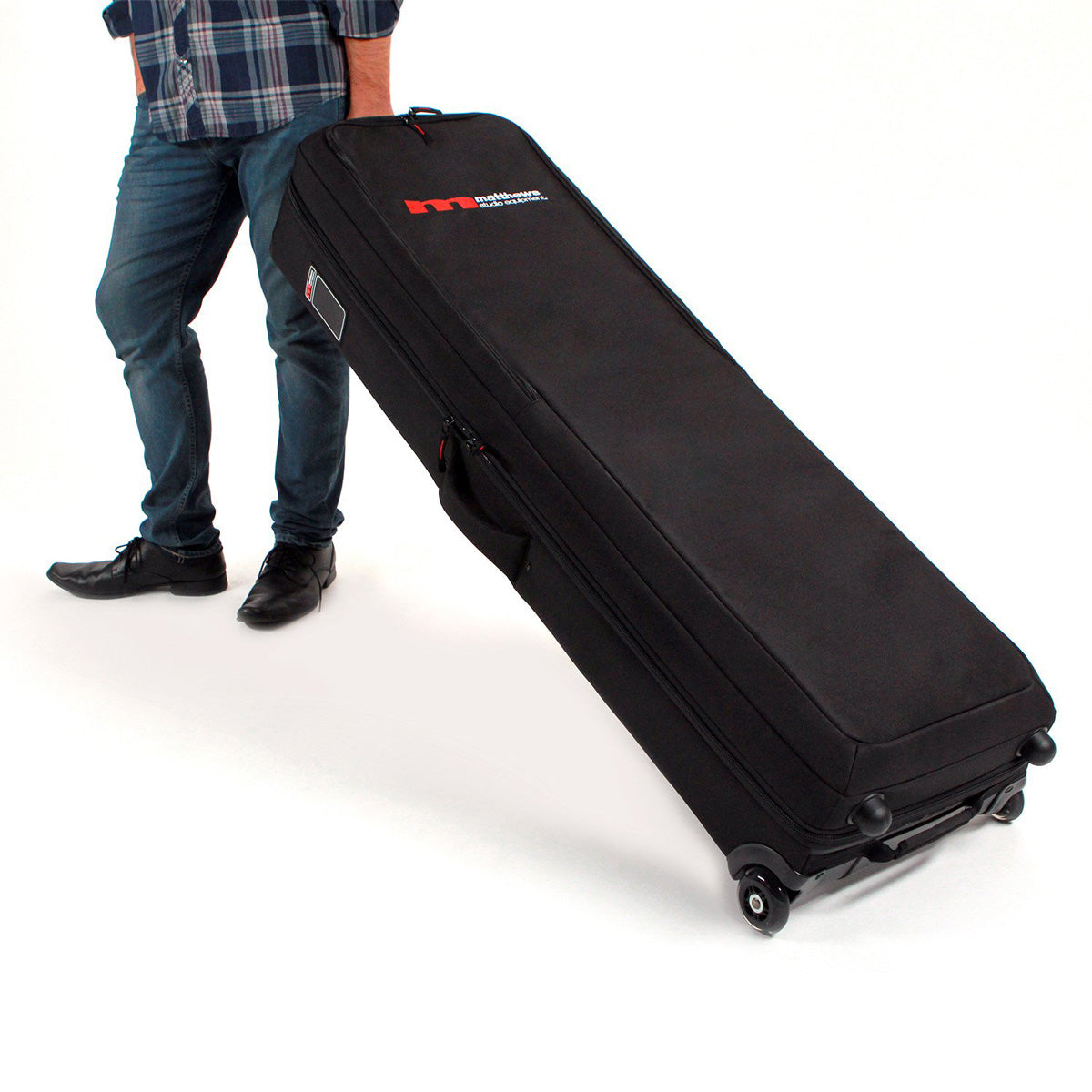 Matthews Rolling Kit Bag for 3 C-Stands (Black)