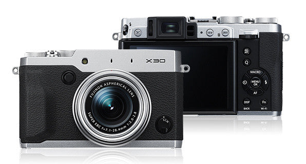 Fujifilm X30 Digital Camera Silver, camera point & shoot cameras, Fujifilm - Pictureline  - 2