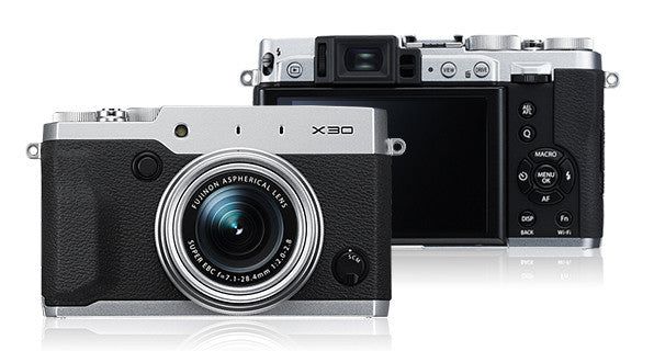 Fujifilm X30 Digital Camera Silver - Main Image