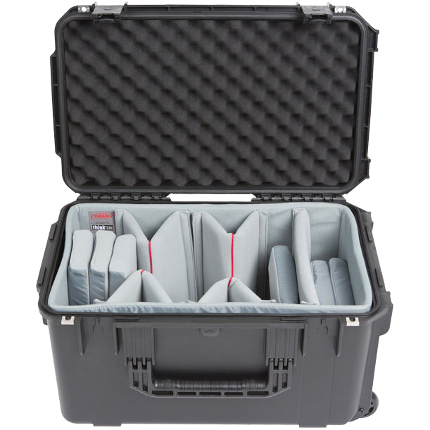 SKB iSeries 2213-12 Case with Think Tank Design Video Dividers & Lid Organizer (Black)